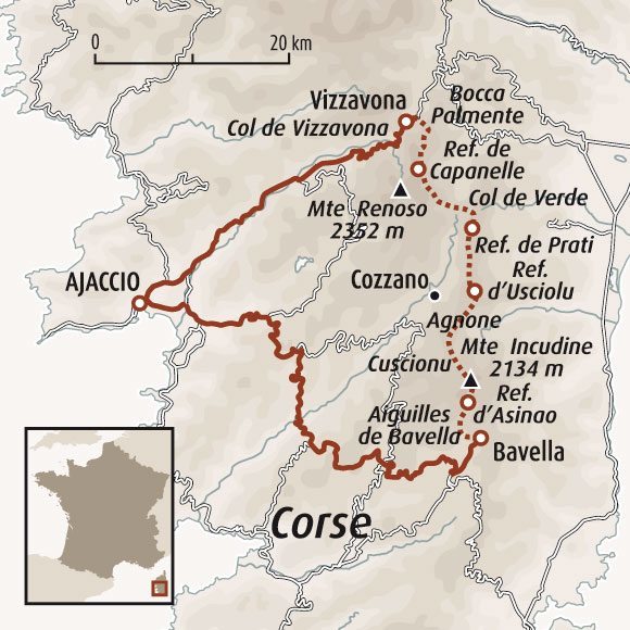 voyage groupe corse