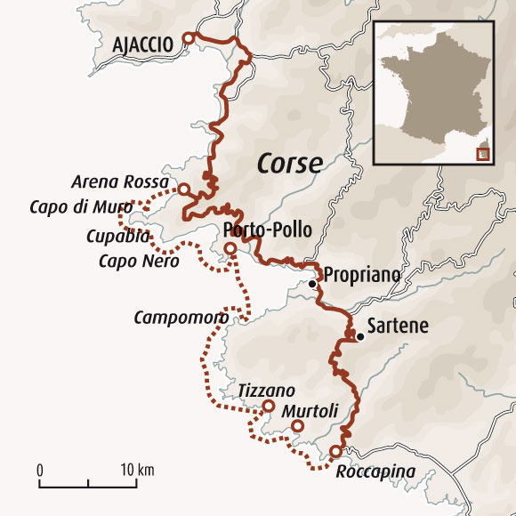 voyage groupe corse