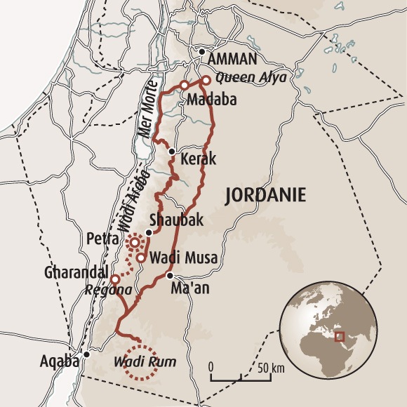huwans voyage jordanie
