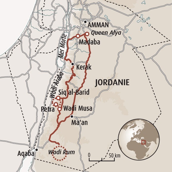 huwans voyage jordanie