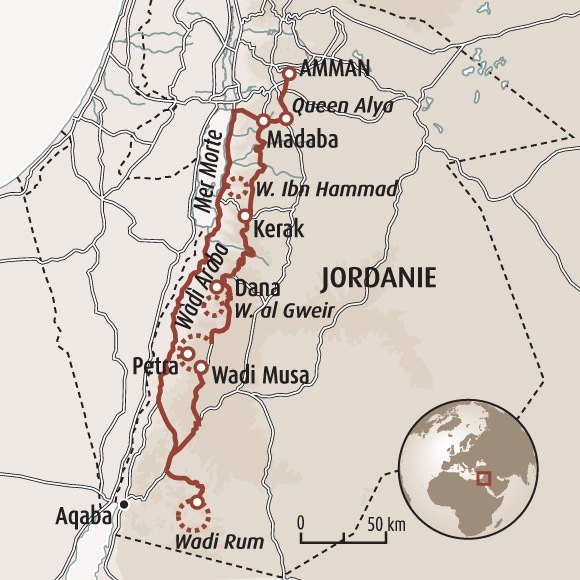 huwans voyage jordanie