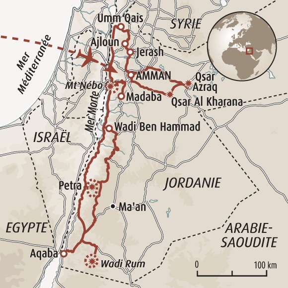 huwans voyage jordanie