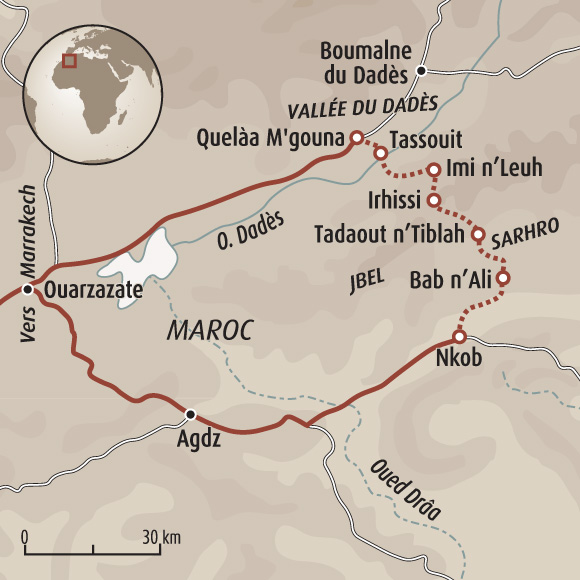 voyage au maroc desert