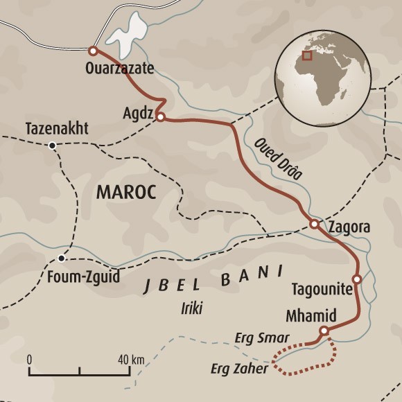 voyage au maroc desert