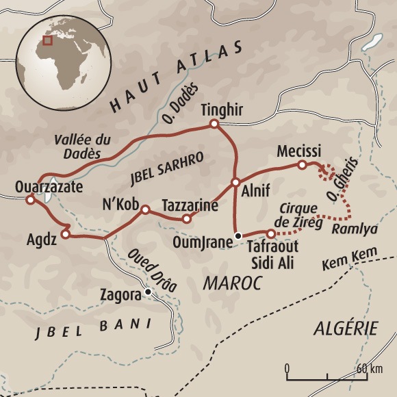 voyage au maroc desert