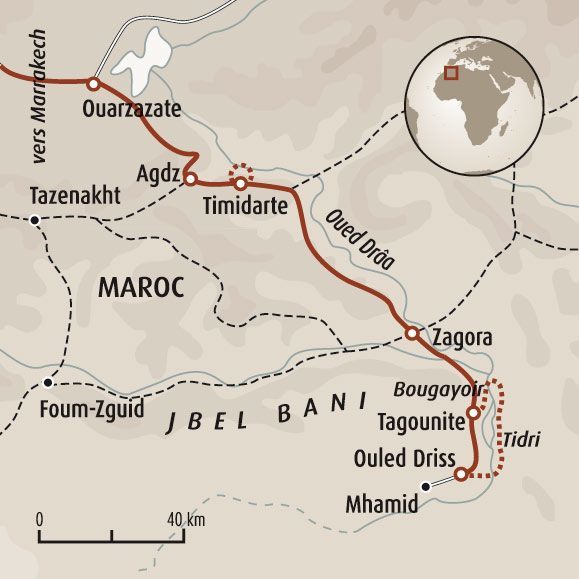 voyage trek maroc