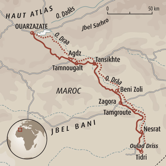 voyage trek maroc
