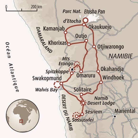 voyage namibie pas cher