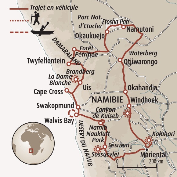 voyage namibie pas cher