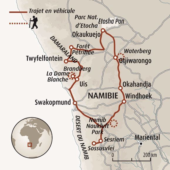 voyage namibie pas cher