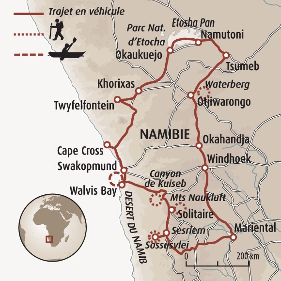 voyage namibie pas cher