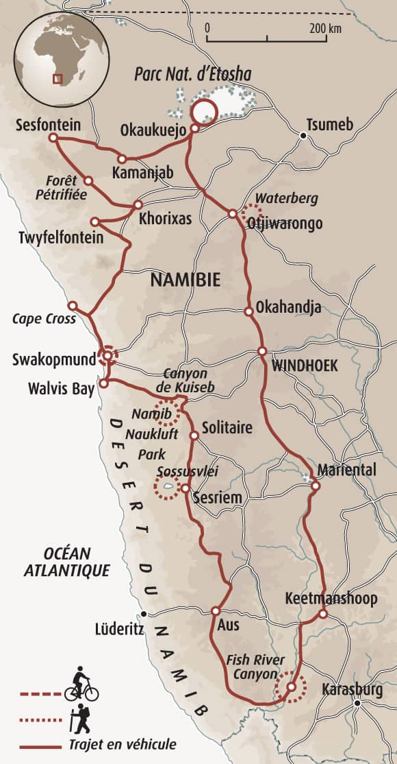 voyage namibie pas cher