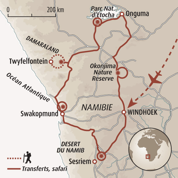 voyage namibie pas cher