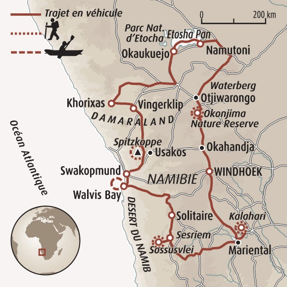 voyage namibie pas cher