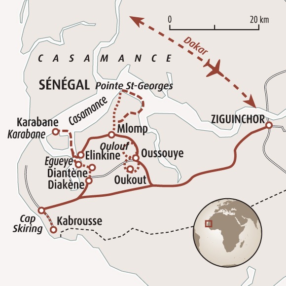 bebe en voyage au senegal