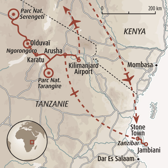 voyage tanzanie serengeti