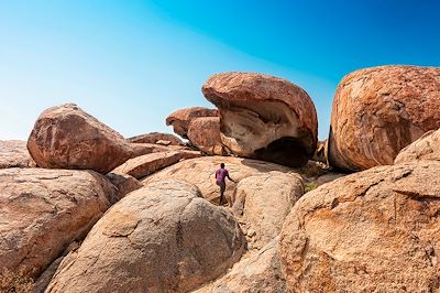 Randonnée dans le parc national d'Iona - Angola