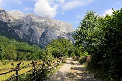 Vallée de Theth - Alpes dinariques - Albanie