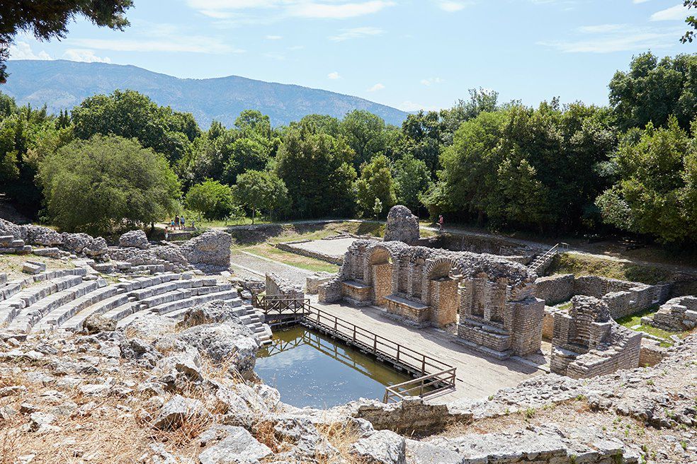 Image Riviera albanaise à vélo - Balkans à vélo - Butrint