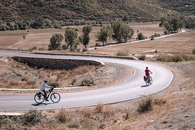Vélo - Route d'Ersek à Barmash - Albanie