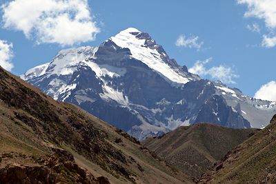 © Brandon Chalk - Le glacier des Polonais - Aconcagua - Province de Mendoza - Argentine Le glacier des Polonais - Aconcagua - Province de Mendoza - Argentine