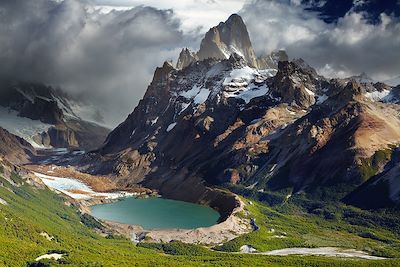 Le mont Fitz Roy et Laguna Torre - Parc national Los Glaciares - Patagonie - Argentine