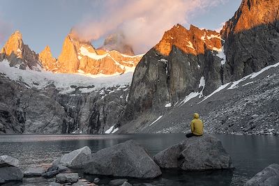 Le Fitz Roy au lever du soleil -  Patagonie - Argentine