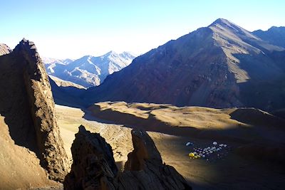 Confluencia (3400m) - Aconcagua - Argentine