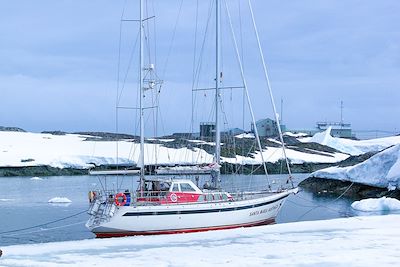 Voilier Santa Maria - Antarctique