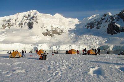 Camp de base - Antarctique