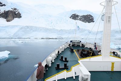 Le long de la terre de Graham - Antarctique