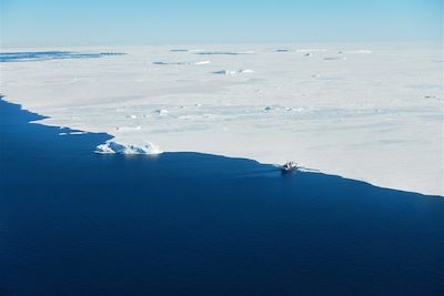 L'Ortelius en Mer de Weddell - Antarctique