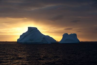 Icebergs en Mer de Weddell - Antarctique
