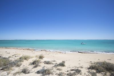 Plage dans la région d'Exmouth - Australie