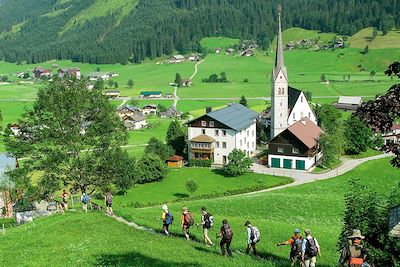 © Wilfrid Valette - Gosau - Trek du Königssee à Hallstatt - Autriche Gosau - Trek du Königssee à Hallstatt - Autriche