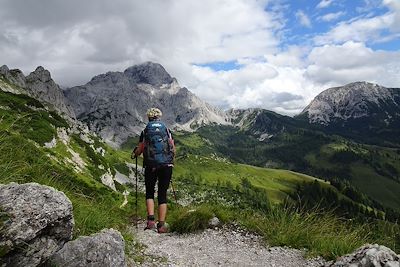 © Claudia Wallner - Randonnée du mont Gosaukamm - Autriche Randonnée du mont Gosaukamm - Autriche