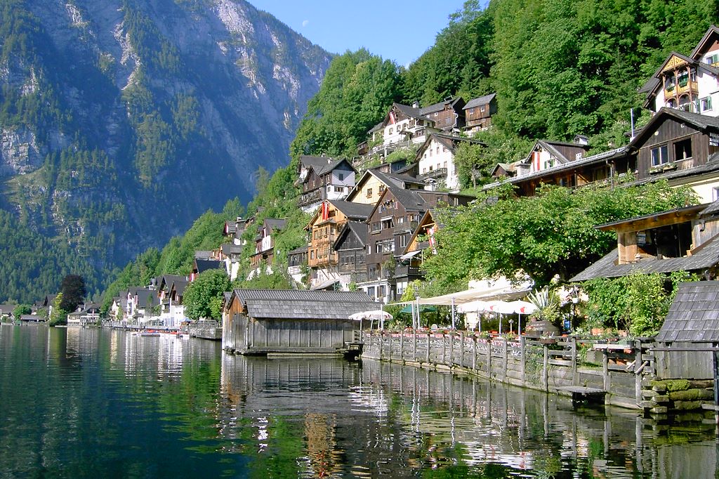 Image Hallstatt à vélo - lacs autrichiens à vélo - Haute-Autriche à vélo