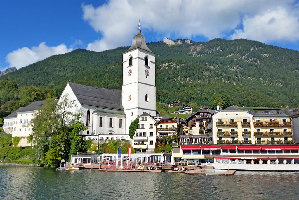 Image Hallstatt à vélo - lacs autrichiens à vélo - Haute-Autriche à vélo