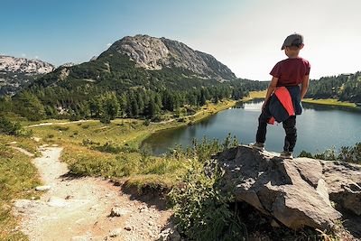 Randonnée en famille en Autriche
