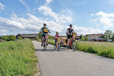 Vélo en famille - Salzkammergut - Autriche