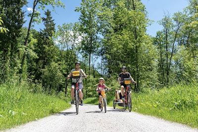 Vélo en famille - Salzkammergut - Autriche