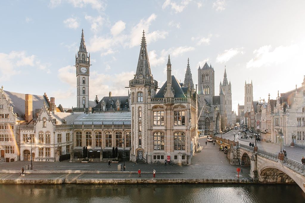 Image Bruges à vélo - Tour des Flandres - Vélo à Gand