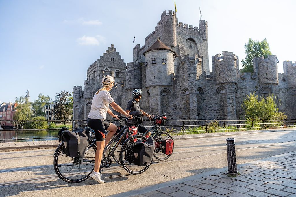 Image Bruges à vélo - Tour des Flandres - Vélo à Gand