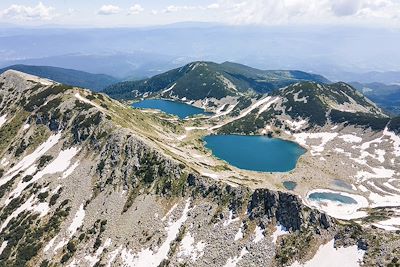 Panorama bulgare, entre Rhodopes et Pirin