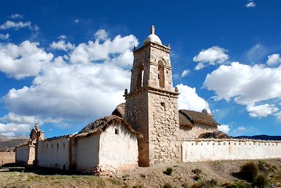 Eglise du village de Tomarapi - Bolivie