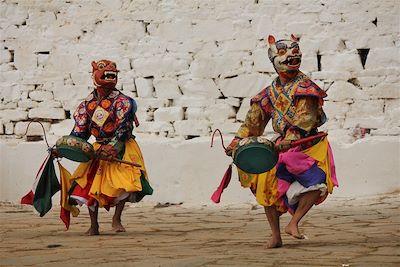 Festival Tsechu - Bhoutan