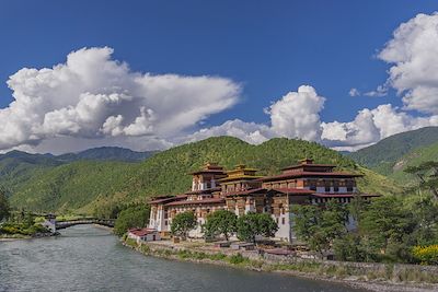 Le dzong de Punakha