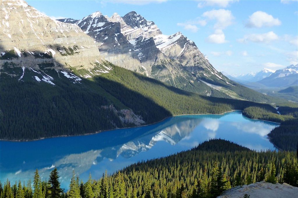 Lac Peyto - Parc national de Banff - Alberta - Canada