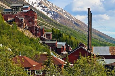 L'ancienne mine de Kennecott - McCarthy - Alaska - Etats-Unis