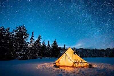 Tente prospecteur - Canada